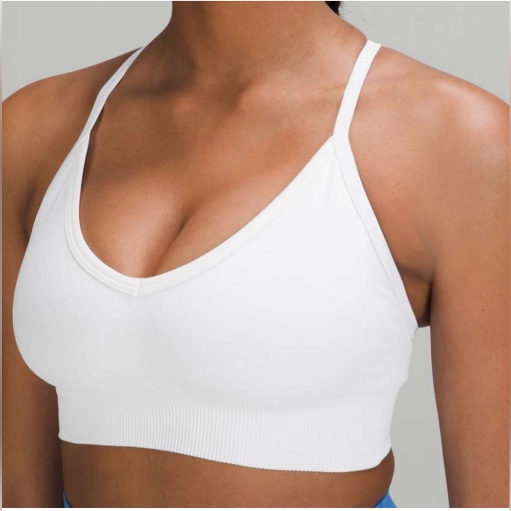 ❌SOLD❌ Lululemon Ebb to Street Sports Bra in White